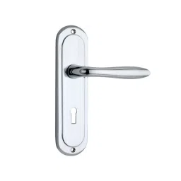 Screw Tight Brass Chrome Plated Lever Lock Handle B110902CP-image-98
