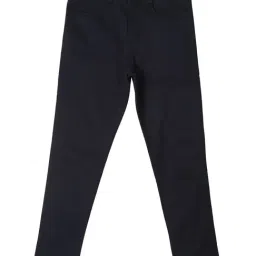Allen Solly Junior Black Solid Trousers-image-31