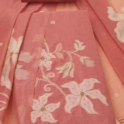 Soch Printed Sequinned Unstitched Dress Material-image-16
