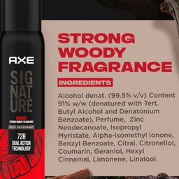 AXE Men Set of 2 Signature Deodorants - Mysterious & Intense - 160.8g (200ml) each image 2