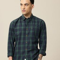 Mr Bowerbird Men Premium Checked Pure Cotton Casual Shirt-image-105