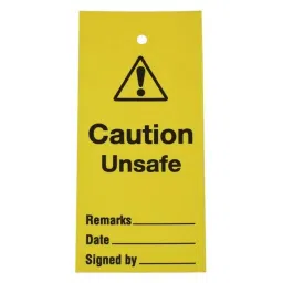 RS PRO 10 x x Lockout Tag Model No 7632106-26