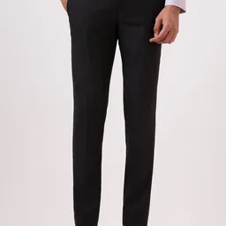 Park Avenue Men Printed Slim Fit Trousers-picture-48