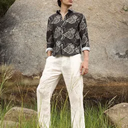 Campus Sutra Men Comfort Opaque Printed Casual Shirt-image-41