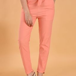 ETC Women Slim Fit Mid Rise Regular Trousers-image-77