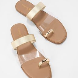 Forever Glam by Pantaloons Women One Toe Flats-25