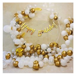 Party Propz Happy Birthday Decoration Set Golden - Pack of 47-image-19