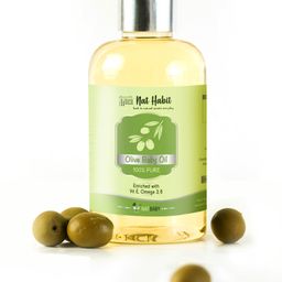 Nat Habit Pure Olive Baby Oil Enriched with Vit E & Omega 3 6- 100 ml-image-21