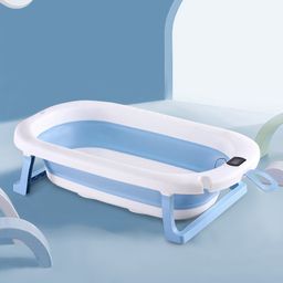 Bath Tub with Temperature Gauge - Blue-65