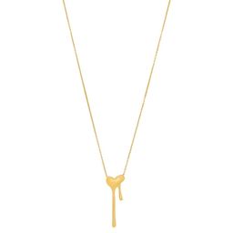 Beenth & Doneth Melting Heart Gold-Plated Necklace-image-39
