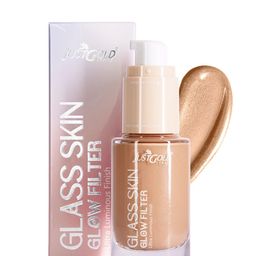 JUSTGOLD Glass Skin Glow Filter Enriched With Vitamin E- 30 ml- Buttery - GS102-14