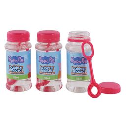 Bubble Magic Peppa Pig Pack of 3 Solution With Wand - 118 ml Each image 5
