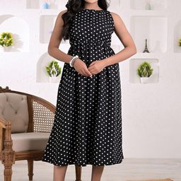 KASHISHIYA Women Floral Printed Halter Neck Thread Work Anarkali Kurta-picture-14