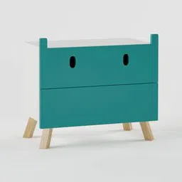 boingg! - a happy start Cousin Hippo Side Table with Chest of Two Drawers-picture-37