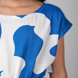 Hopscotch Girls White Pure Cotton Clothing Set-picture-6