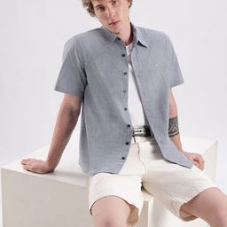 Calvin Klein Jeans Men Striped Casual Shirt-picture-17