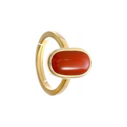 GenZcomplex Unisex Gold-Plated Brass Ethnic Finger Ring-28