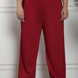 thkgrlz Women Relaxed High-Rise Trousers-image-54