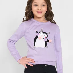 Pantaloons Junior Girls Printed Pullover-picture-12