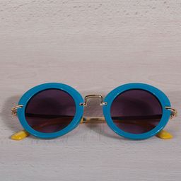 DukieKooky Unisex Kids Round Sunglasses with UV Protected Lens-image-103