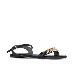 Inc 5 Women Embellished Open Toe Flats-8