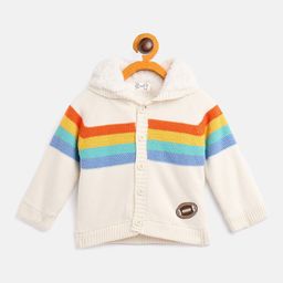 JWAAQ Unisex Kids Striped Cardigan-22