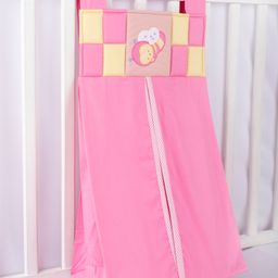 Blooming Buds Honeybee Printed Diaper Stacker - Pink-26
