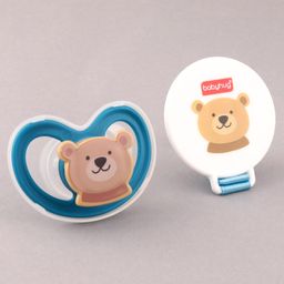 Babyhug Pacifier with Holder - Blue-image-54
