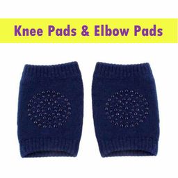 Syga Baby Crawling Non-Slip Knee and Elbow Pads - Blue-picture-13