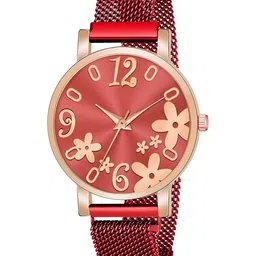 CSAMON Women Dial & Straps Watch C36RG R3 RED M-image-76