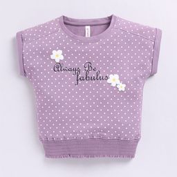 giniekids Polka Dot Print Cotton Blouson Top-picture-51
