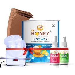 DR HONEY Lemon & Honey 100% Natural Precision Hot Wax - 600g-image-14