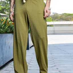 House of Koala Men Textured Relaxed-Fit Mid-Rise Track Pant-picture-24