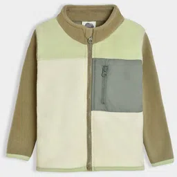 MiArcus Unisex Kids Mock Collar Colourblocked Casual Tailored Jacket-image-68