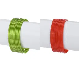 1ST TIME Set Of 24 Green Alloy Bangles-picture-29