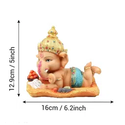 PICKARTME Peach-Coloured Religious Idol Showpiece-picture-36