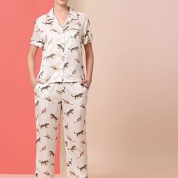 Chemistry Women Printed Night suit-image-27