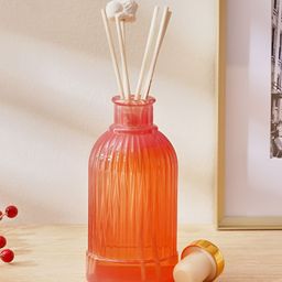 Home Centre Red Redolence Glass Russian Rubies Raspberry Reed Diffuser Set image 2