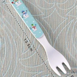 fab n funky Spoon & Fork Set - Blue image 2