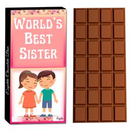 Expelite Rakhi Greeting Card With Chocolate -  Multicolor image 2