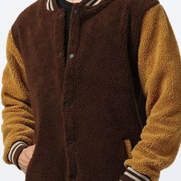 Be Savage Men Colourblocked Front-Open Sweatshirt image 2