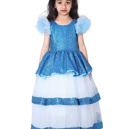 Wow Princess Net A-Line Maxi Dress-image-91