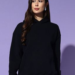 Dogman Women Hooded Oversized Sweatshirt-image-73