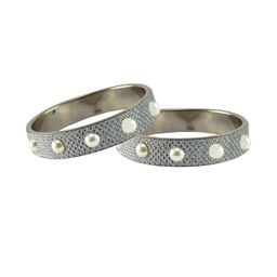 Vidhya Kangan White Brass Bangles-image-81