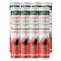 Kayashree Set Of 8 Apple Cider Vinegar Effervescent Tablets - 15 Effervescent Tablets Each-2