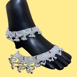 Alloy Silver Silver Jewellery Set (Pack of 1)-image-98