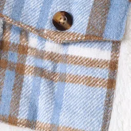 INCLUD Boys Checked Open Front Jacket image 5