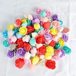 vrb dec Multicolor Rose Artificial Flower image 4