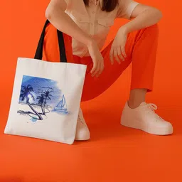 ARTBUG Printed Shopper Tote Bag-14