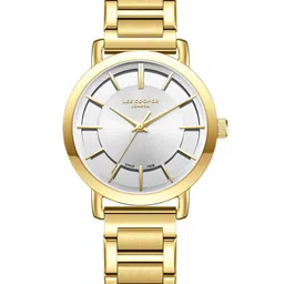 Lee Cooper Women Brass Dial & Stainless Steel Bracelet Style Straps Analogue Watch LC08037.130-image-44